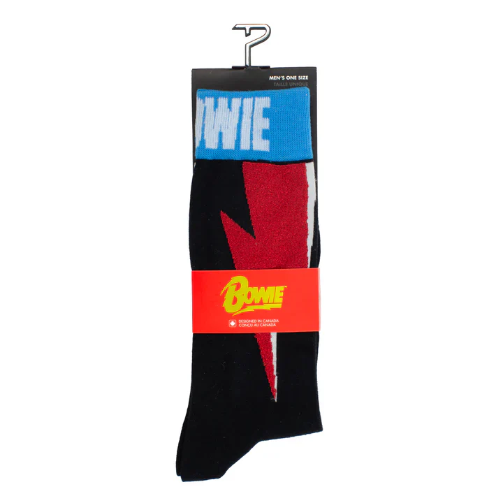 Perri Socks - DAVID BOWIE FLASH CREW - One Size