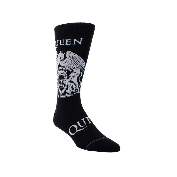 Perri Socks -Queen Crest B/W Socks