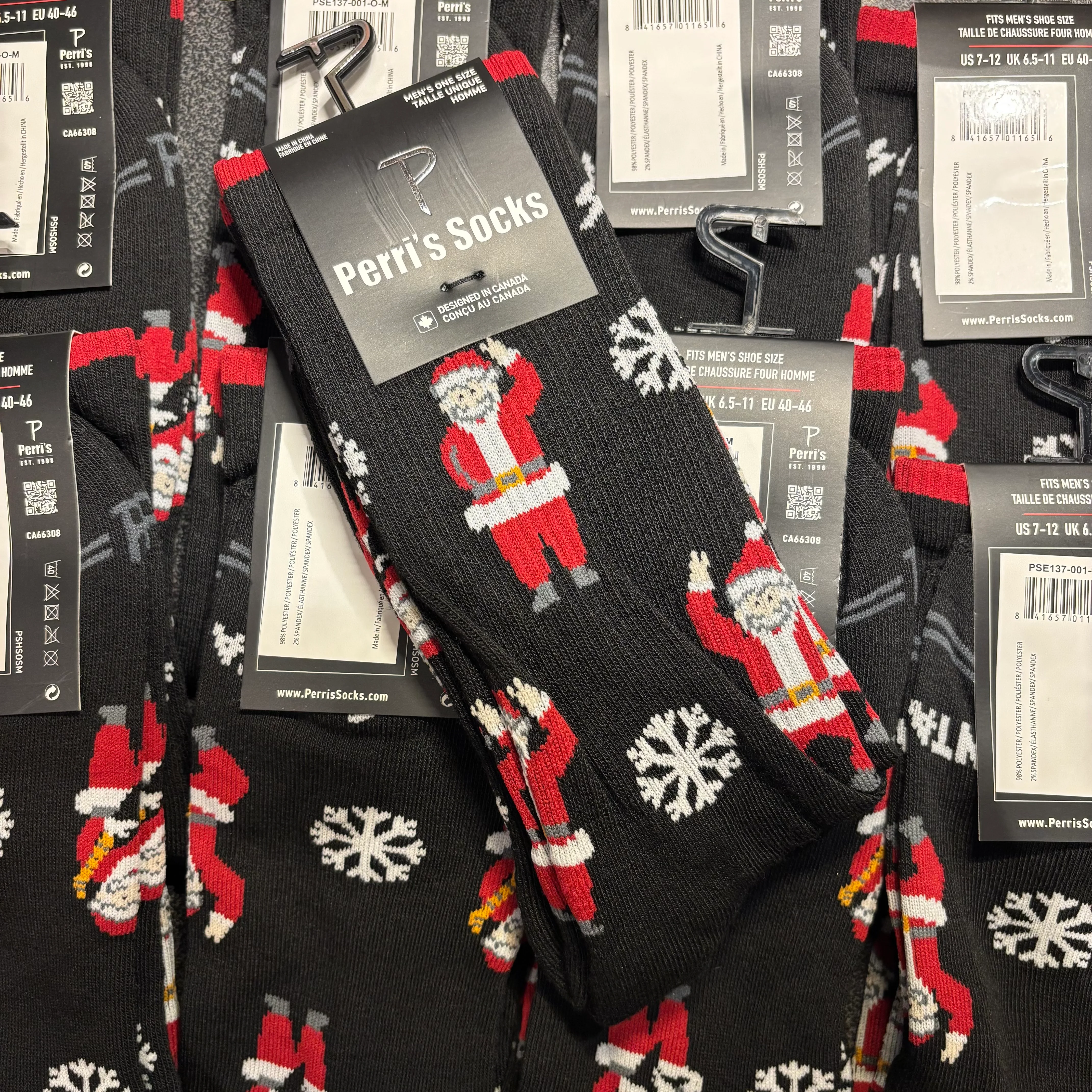Perri Socks - Santa Rocks - One Size