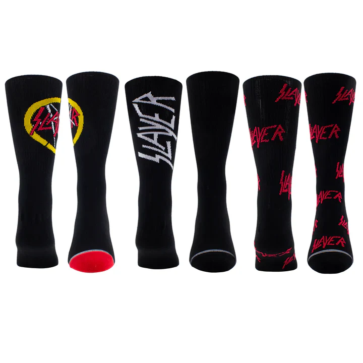 Perri Socks - SLAYER ASSORT. CREW, 3PAIR - One Size - Image 2