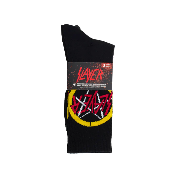 Perri Socks - SLAYER ASSORT. CREW, 3PAIR - One Size - Image 3