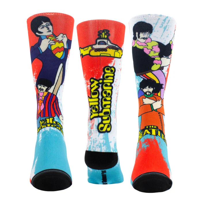 Perri Socks - THE BEATLES YELLOW SUBMARINE ACTION SOCKS - One Size - Image 2