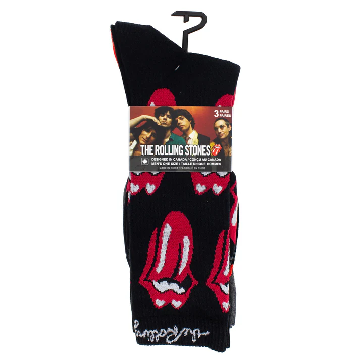 Perri Socks - THE ROLLING STONES 3 PACK SOCKS - One Size