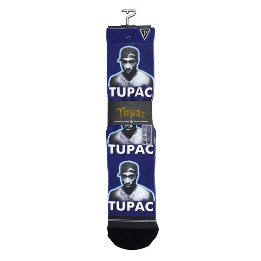 Perri Socks - TUPAC WAKE ME WHEN I'M FREE Socks - One Size