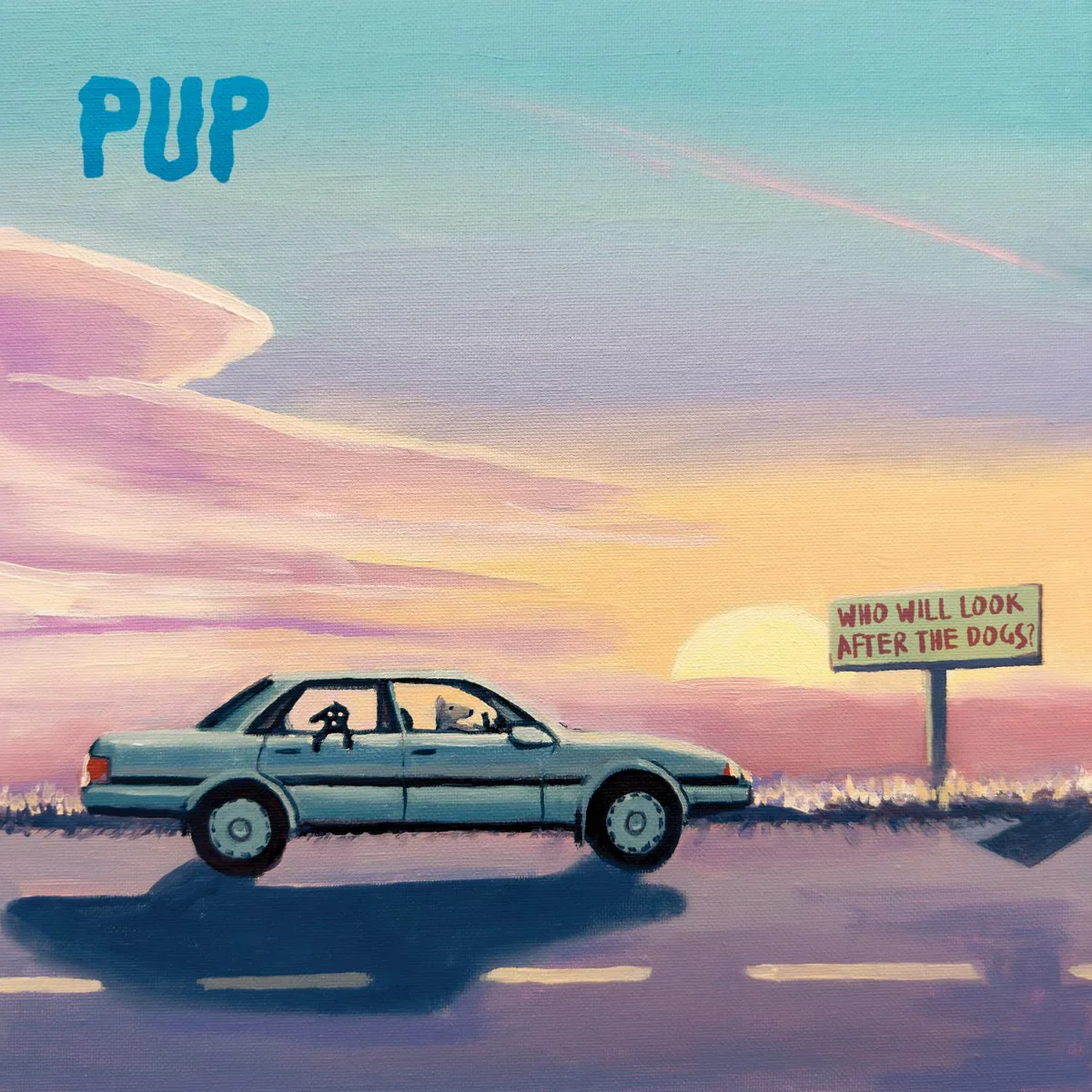 Pup - Who Will Look After The Dogs? (Indie Exclusive Purple Smoke w/Black, Orange, and Pink Splatter) (New Vinyl)