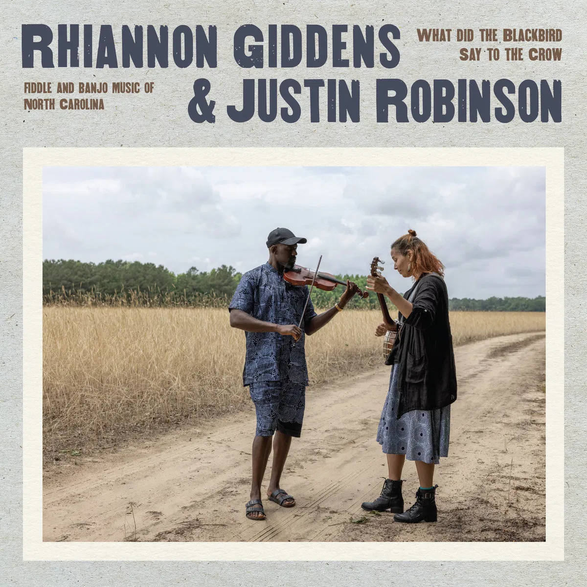 Rhiannon Giddens & Justin Robinson - What Did The Blackbird Say To The Crow (Colour Vinyl) (New Vinyl)