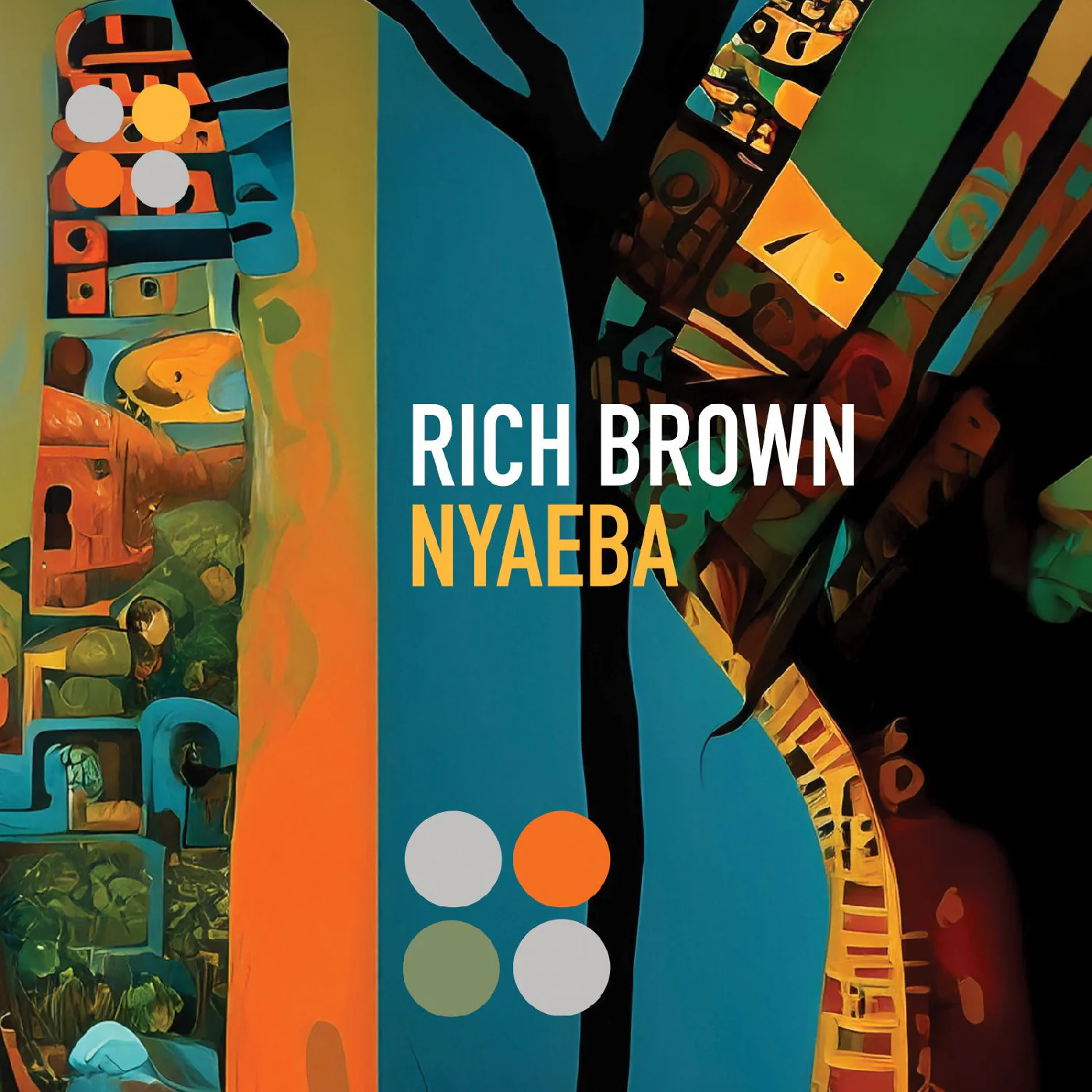 Rich Brown - Nyaeba (Orange Marble Vinyl) (New Vinyl)