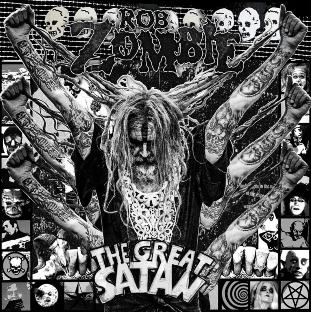 Rob Zombie - The Great Satan (Ghostly Black Vinyl) (New Vinyl)