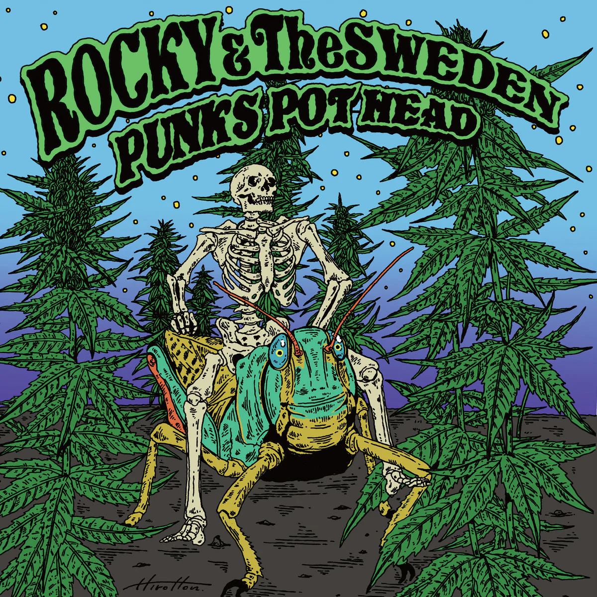 Rocky And The Sweden - Punk's Pot Head (Super Silver Haze Vinyl) (New Vinyl)