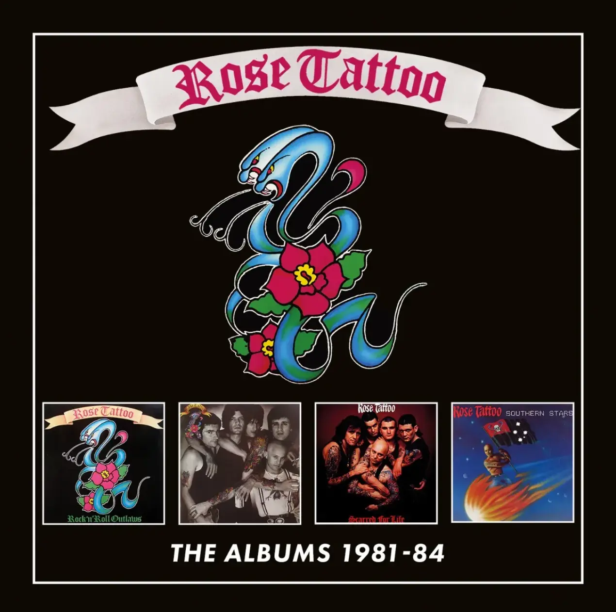 Rose Tattoo - The Albums: 1981 - 84 (4CD) (New CD)