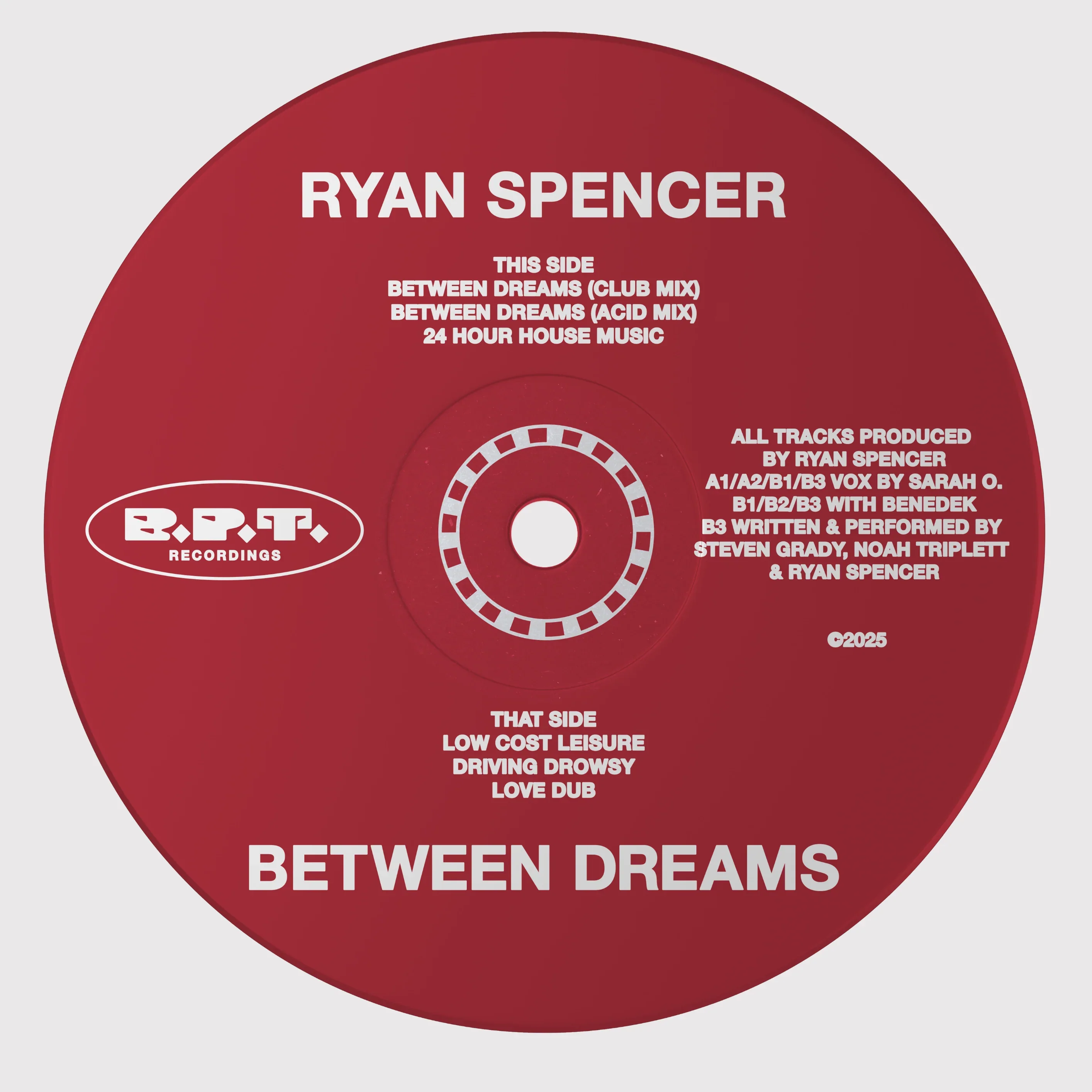 Ryan Spencer - Between Dreams EP (New Vinyl)