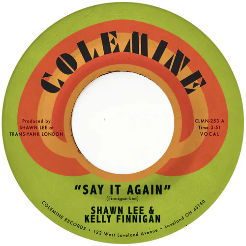 Shawn Lee / Kelly Finnigan - Say It Again / Harpsichord Rock 7" (Colored Vinyl) (New Vinyl)