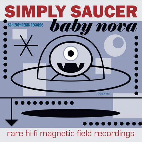Simply Saucer - Baby Nova (Mixed Colour Marble) (New Vinyl)