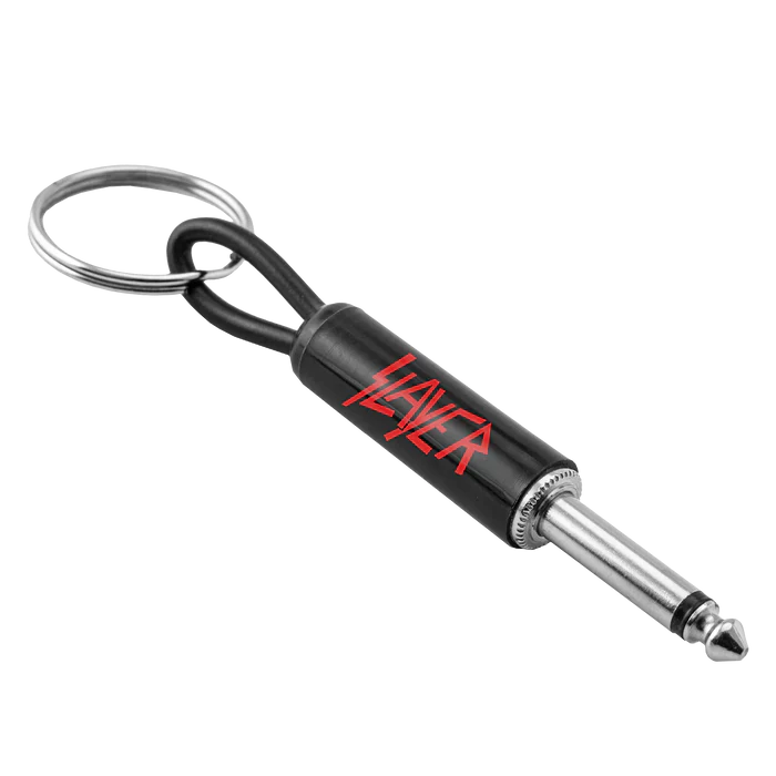 Slayer Red Log Plug Keychain