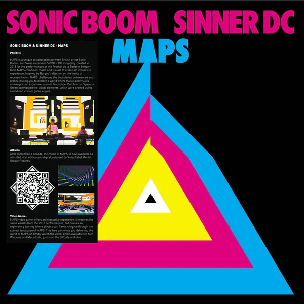 Sonic Boom & Sinner DC - Maps (New Vinyl)