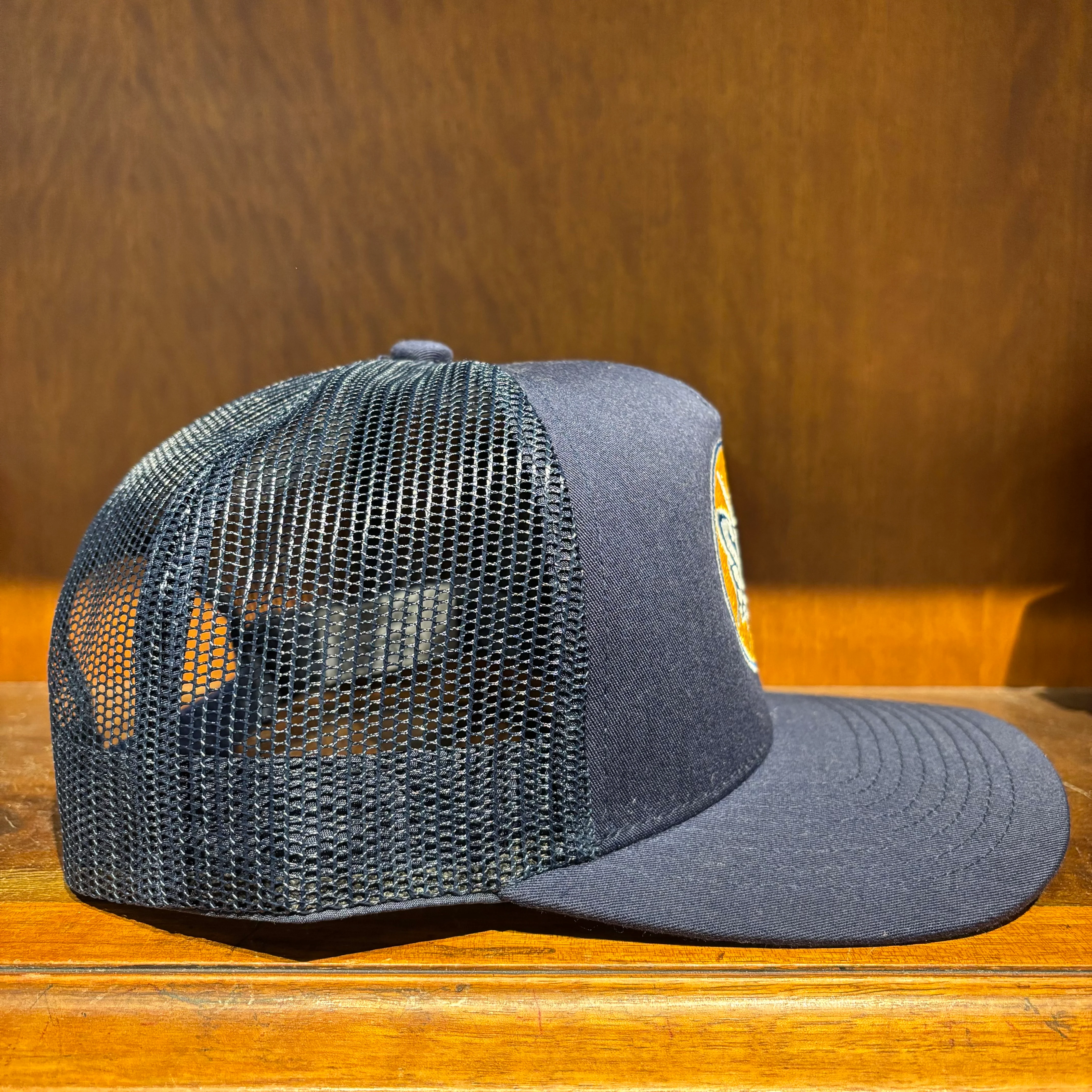 Sonic Boom Embroidered Logo Navy Snapback Hat - Image 2