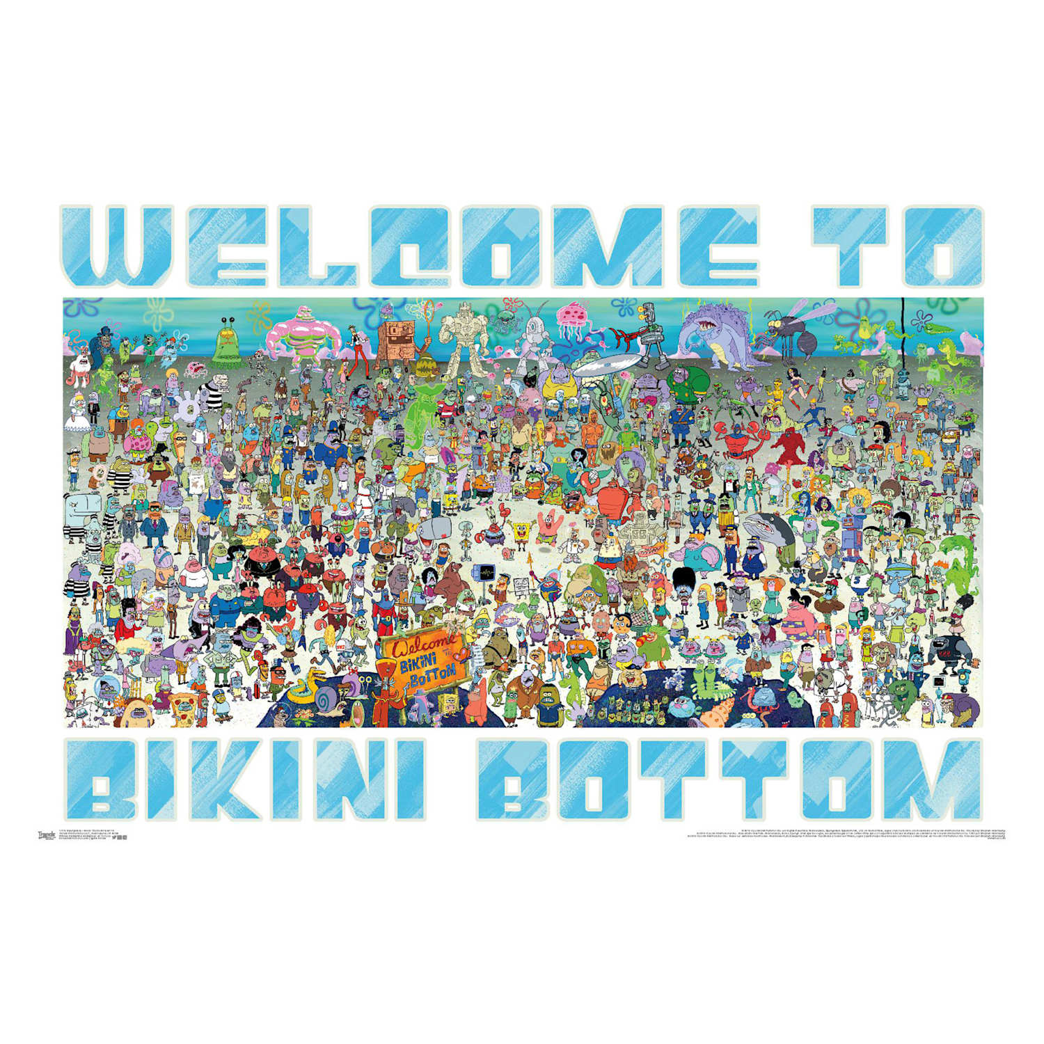 Spongebob - Welcome (POSTER) 24" x 36"