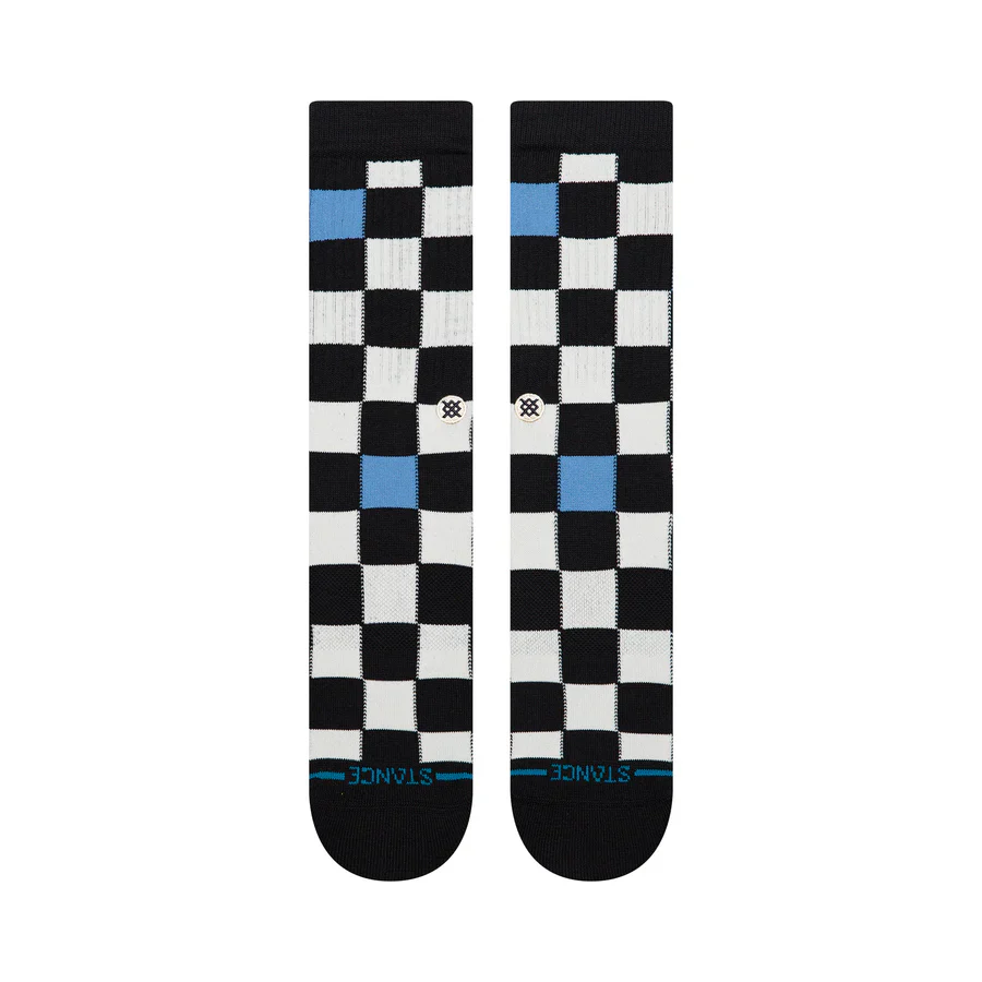 STANCE - Chef Check Crew Socks - Image 2