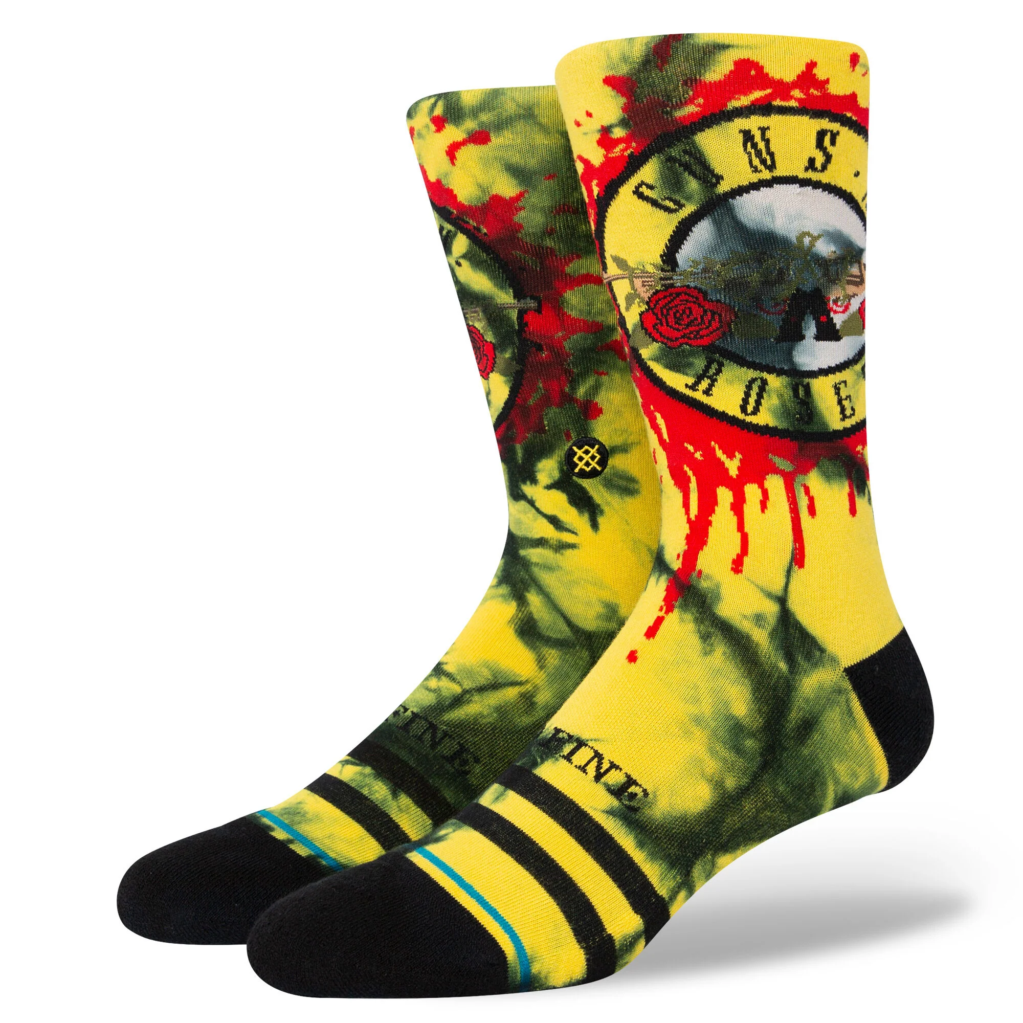 STANCE GUNS N' ROSES SO FINE CREW SOCKS