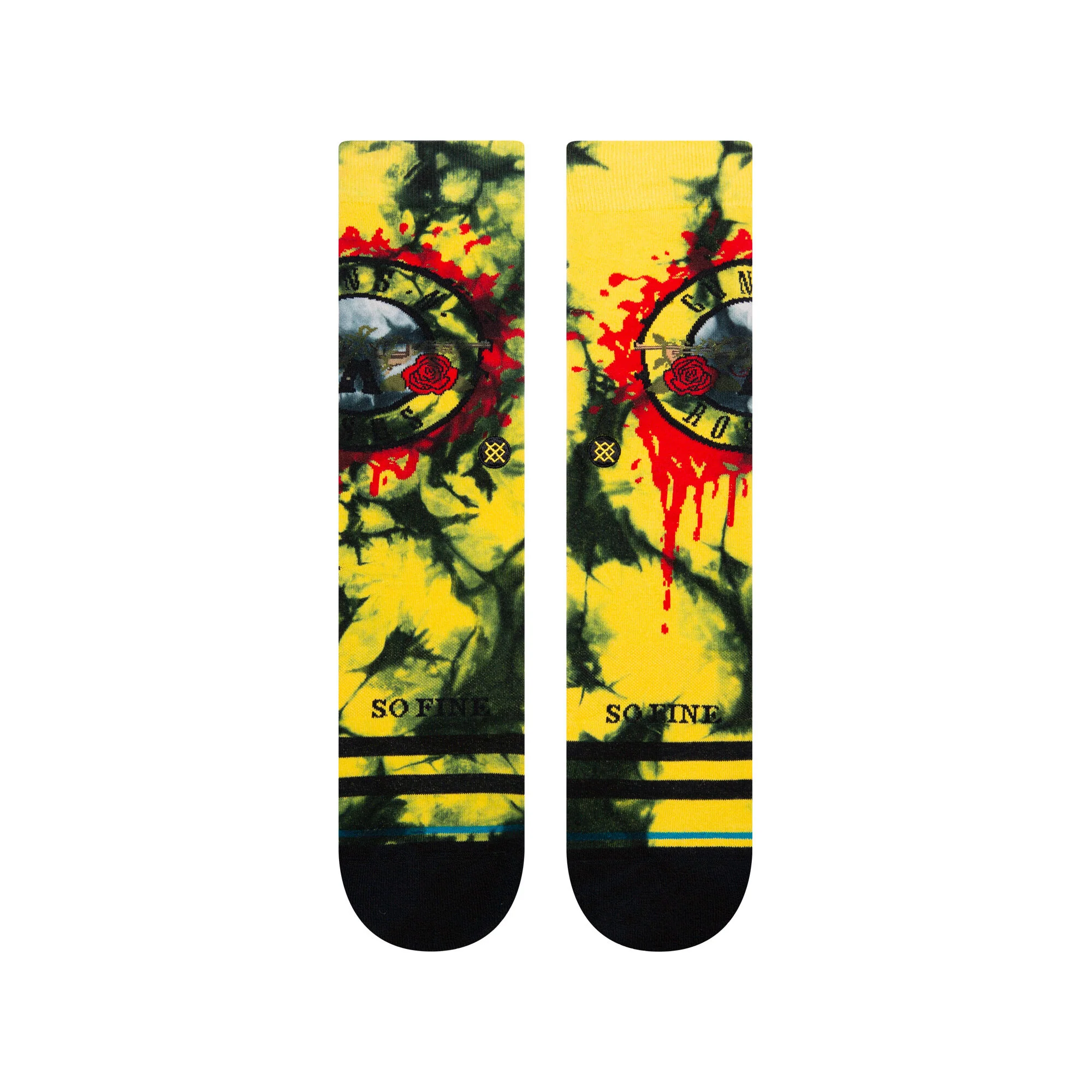 STANCE GUNS N' ROSES SO FINE CREW SOCKS - Image 2