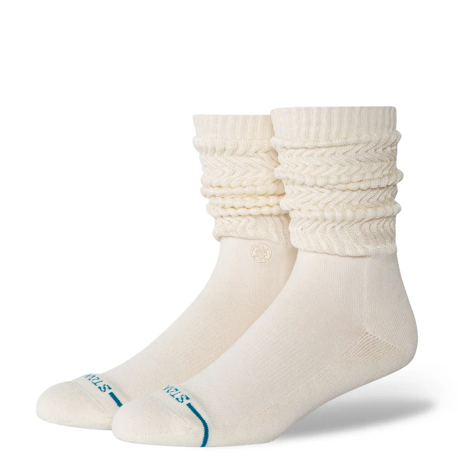 STANCE - Icon Slouch Crew Socks - Canvas
