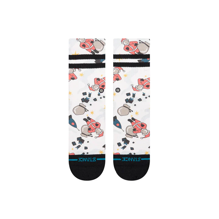 STANCE - Kid's Size Space Claus Crew Socks - Image 2