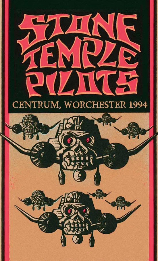Stone Temple Pilots  - Centrum, Worcester 1994 (New Cassette)