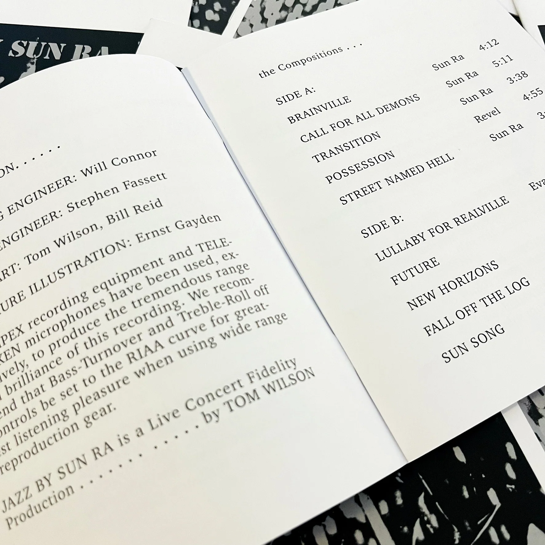 Sun Ra – Jazz by Sun Ra Vol. 1  (Sam Records) (New Vinyl) - Image 2