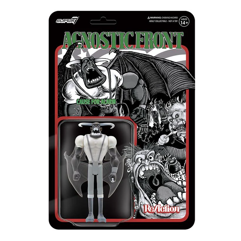 SUPER7 - Agnostic Front ReAction Figure - Cause for Alarm