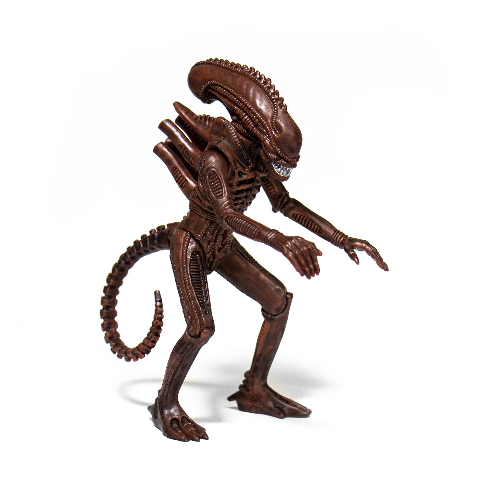SUPER7 - Aliens ReAction Figure - Alien Warrior B (Dusk Brown) - Image 2