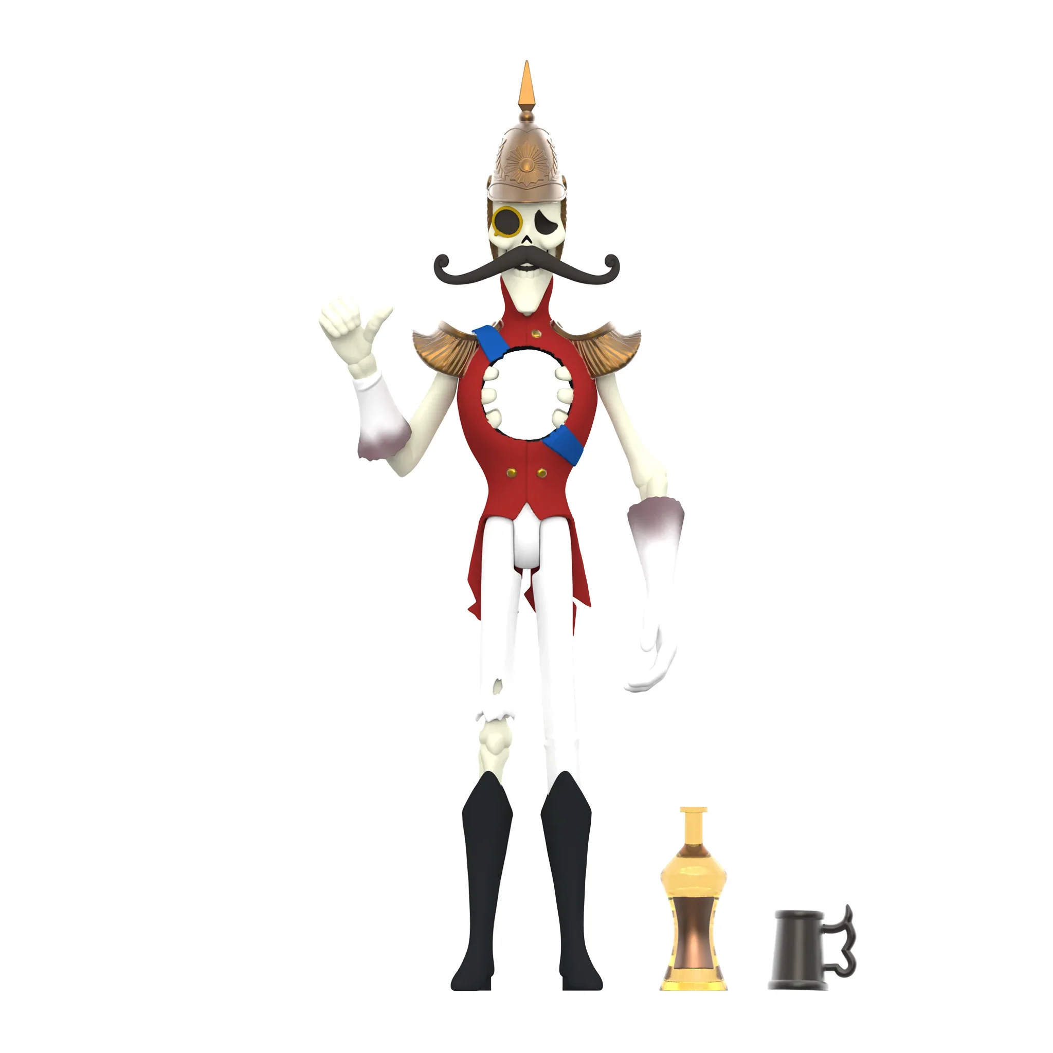SUPER7 - Corpse Bride ReAction Figure - General Wellington - Image 2