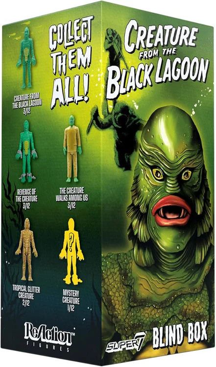 SUPER7 - Creature From The Black Lagoon Blind BOX ReAction Figure