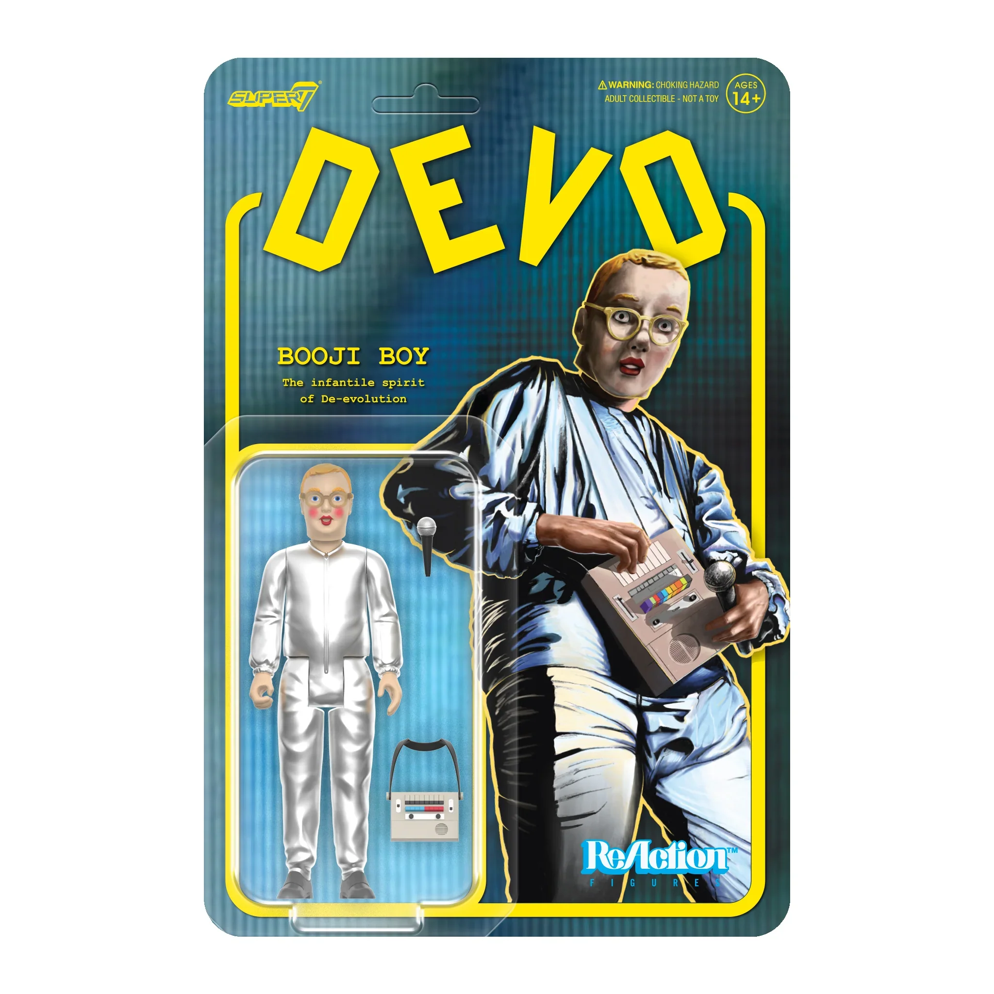SUPER7 - Devo ReAction Figure - Booji Boy