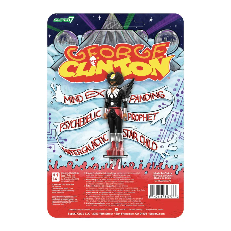 Super7 - George Clinton (Dr Funkenstein) - ReAction Figure - Image 2