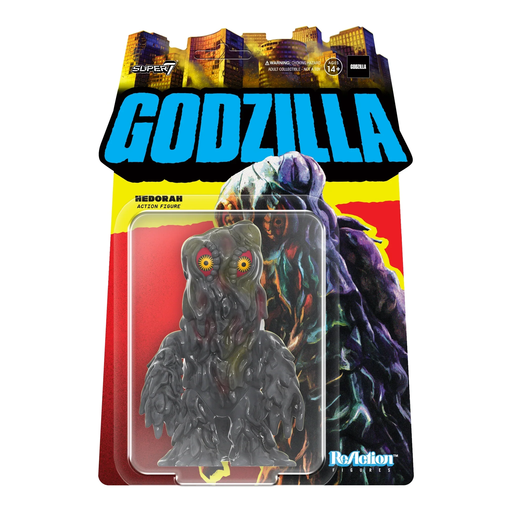 SUPER7 - Godzilla Toho ReAction Figure - Hedorah