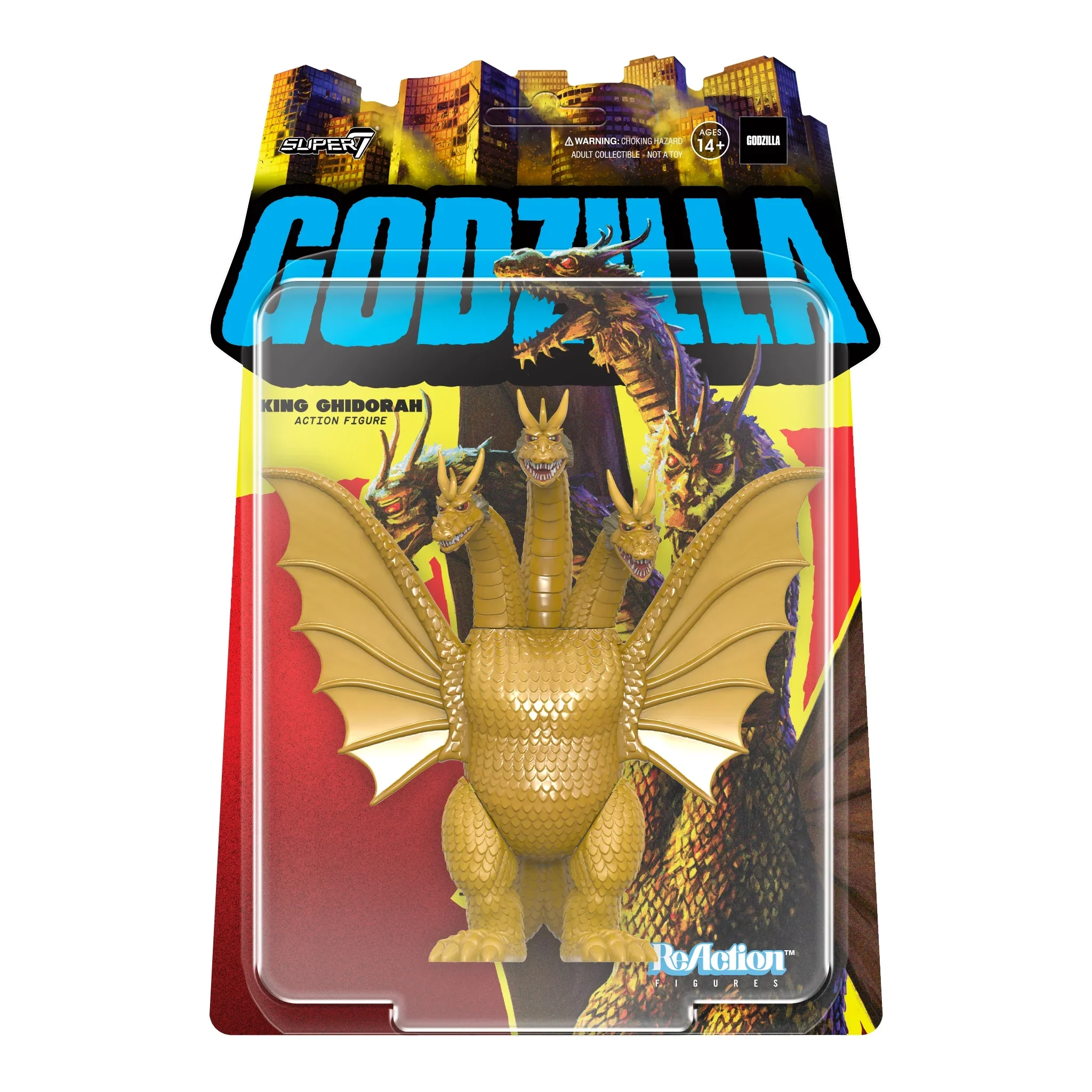 SUPER7 - Godzilla Toho ReAction Figure - King Ghidorah
