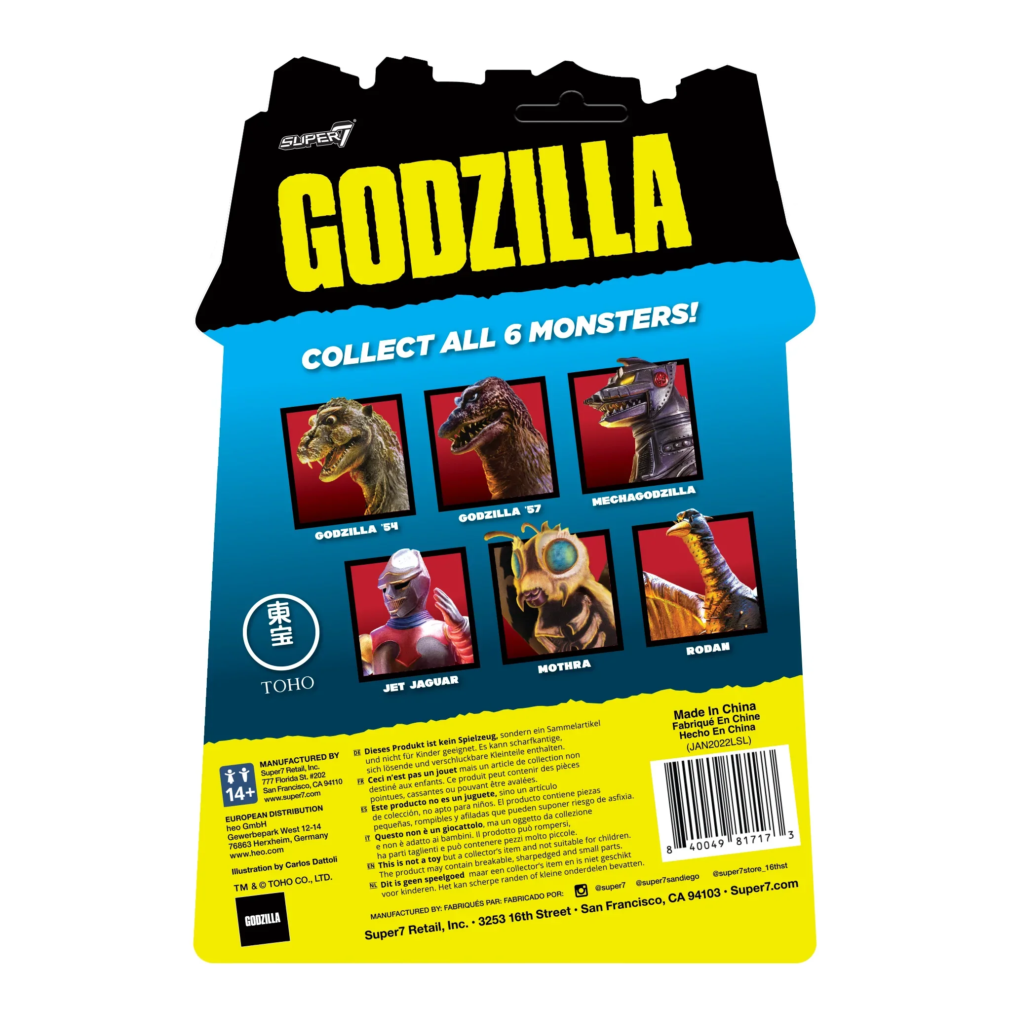 SUPER7 - Godzilla Toho ReAction Figure - Mechagodzilla '74 - Image 3