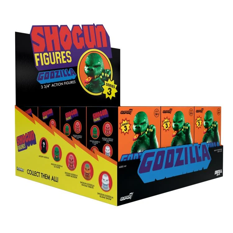 Super7 - Godzilla Series 3 Shogun Figurines Blind Box