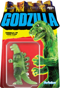 SUPER7 - Godzilla Toho ReAction Figure - Godzilla '54 Green Flare