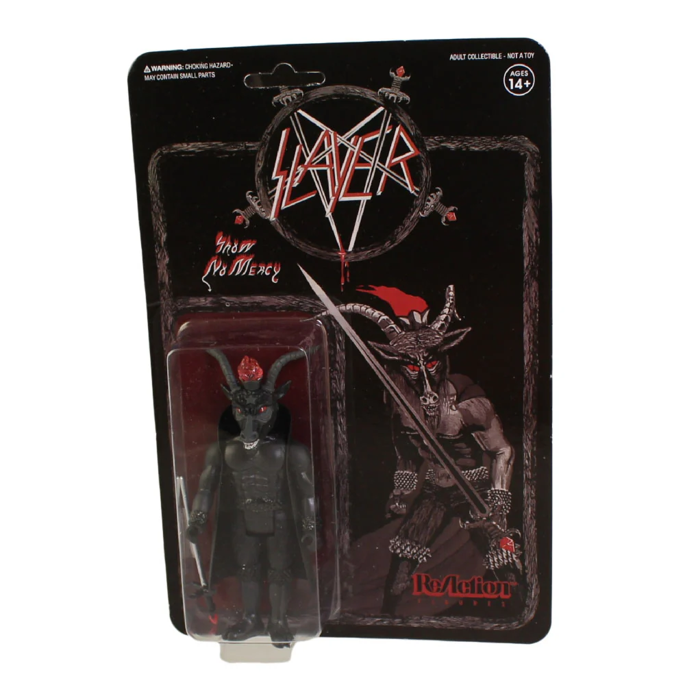 SUPER7 - Heavy Metal Legends Slayer Minotaur Action Figure [Show No Mercy, Black Magic]