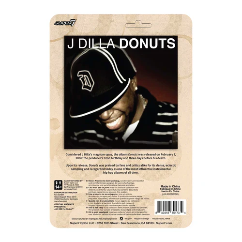 SUPER7 - J Dilla - Donuts ReAction Figure Wave 2 - Image 3