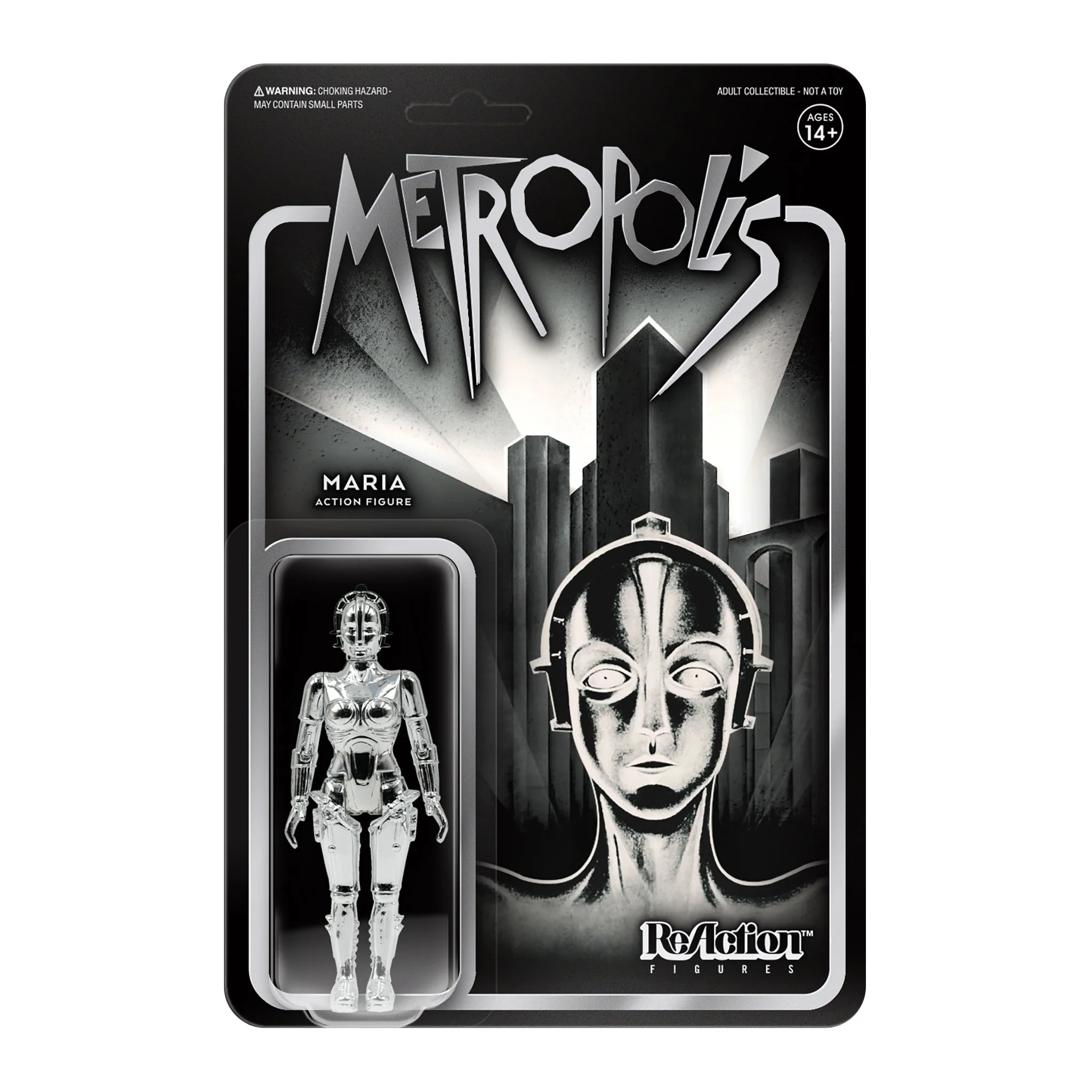 SUPER7 - Metropolis ReAction Figure - Maria (Vac Metal Silver)