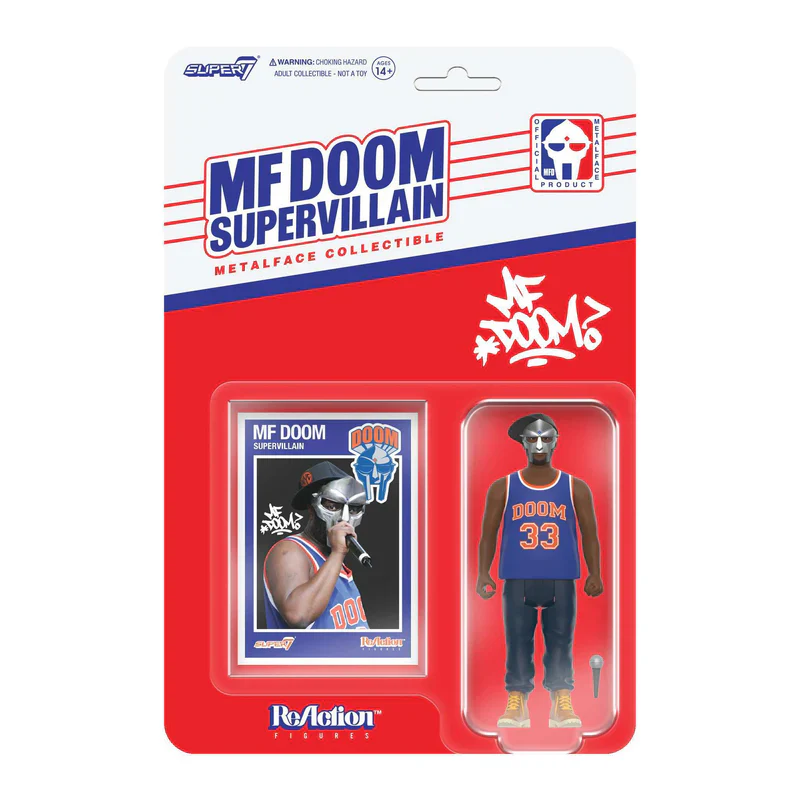 SUPER7 - MF DOOM - NYC ReAction Figure