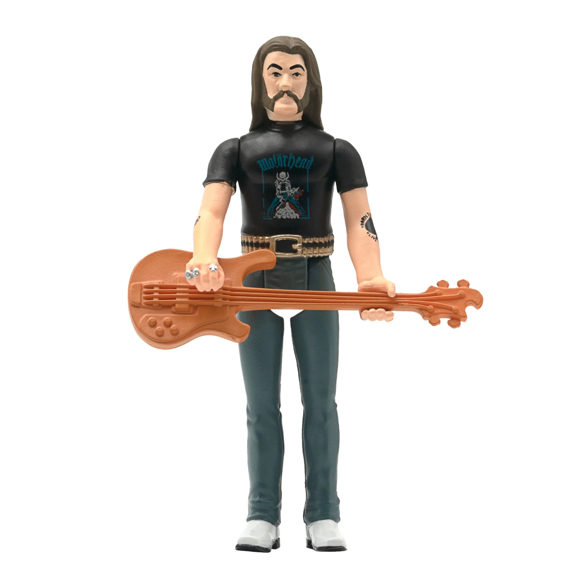SUPER7 - Motorhead ReAction Figure - Lemmy (Skull Pile Shirt) - Image 2