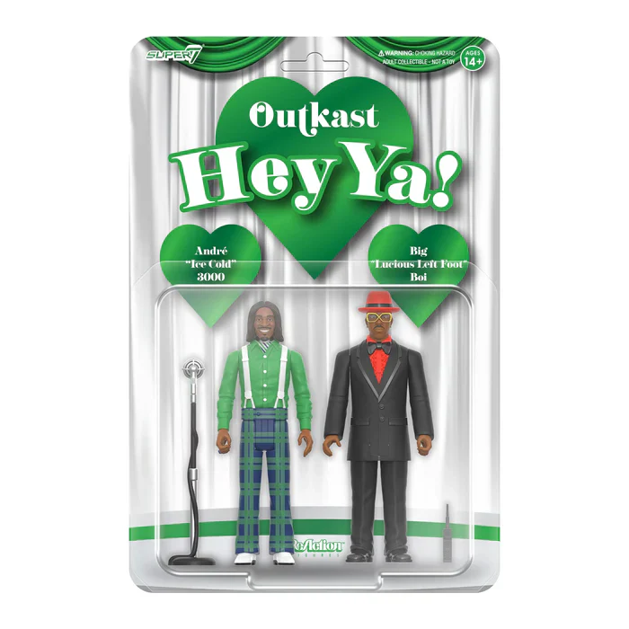 SUPER7 - OutKast ReAction Figures (Hey Ya!)
