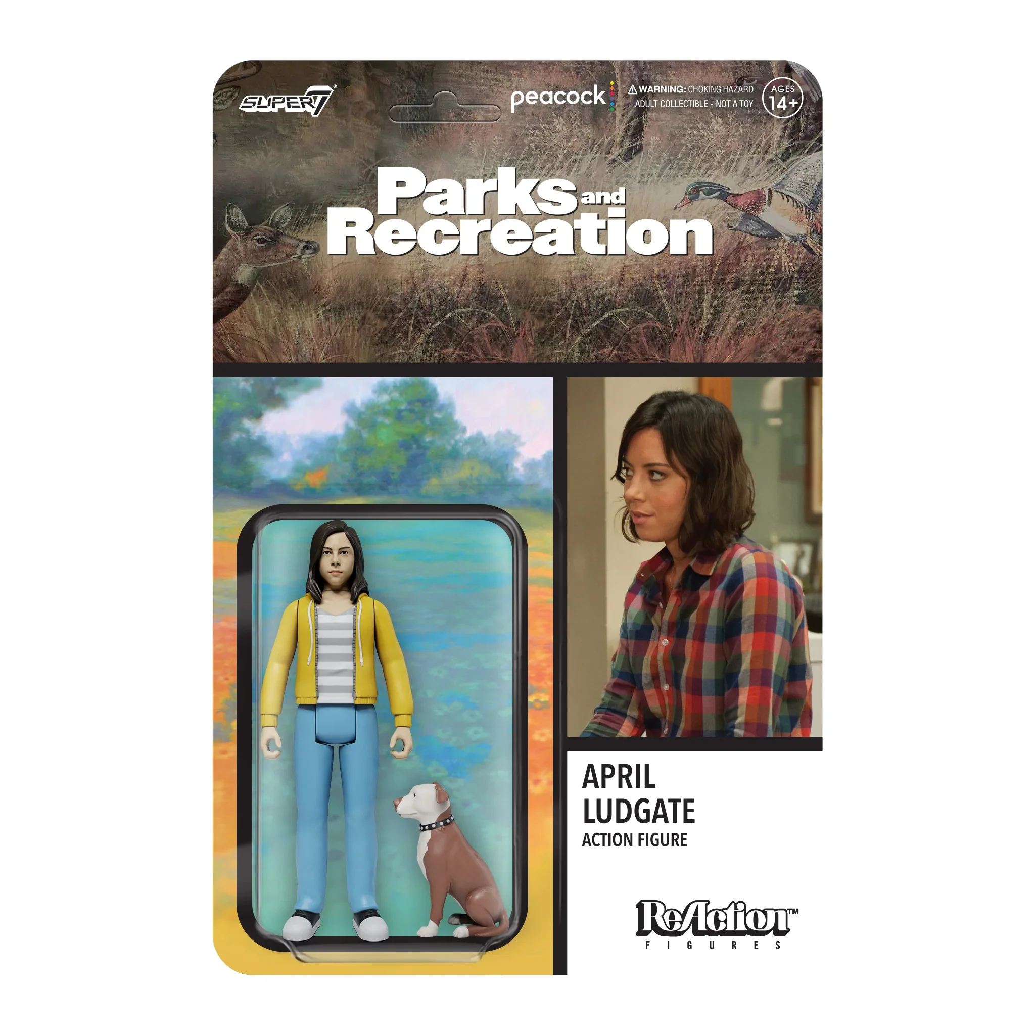 SUPER7 - Parks and Recreation ReAction Figure - April Ludgate