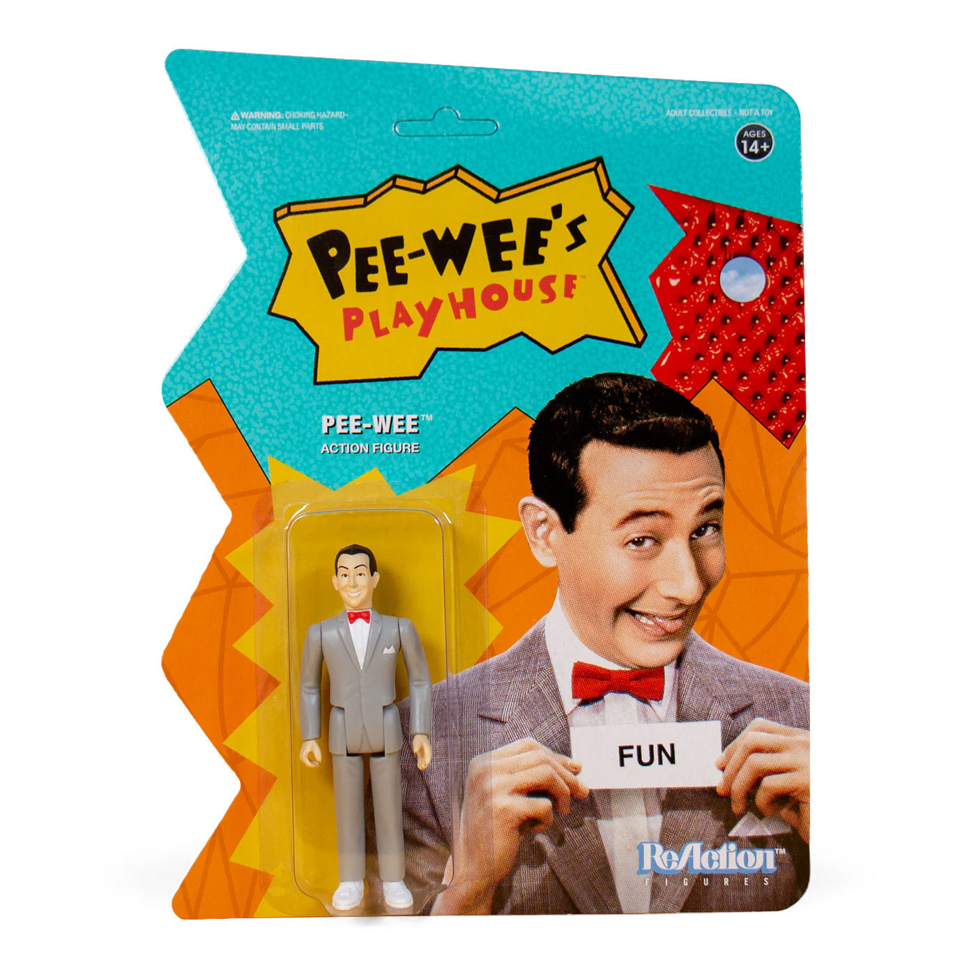 SUPER7 - Pee-wee's Playhouse ReAction Figure - Pee-wee