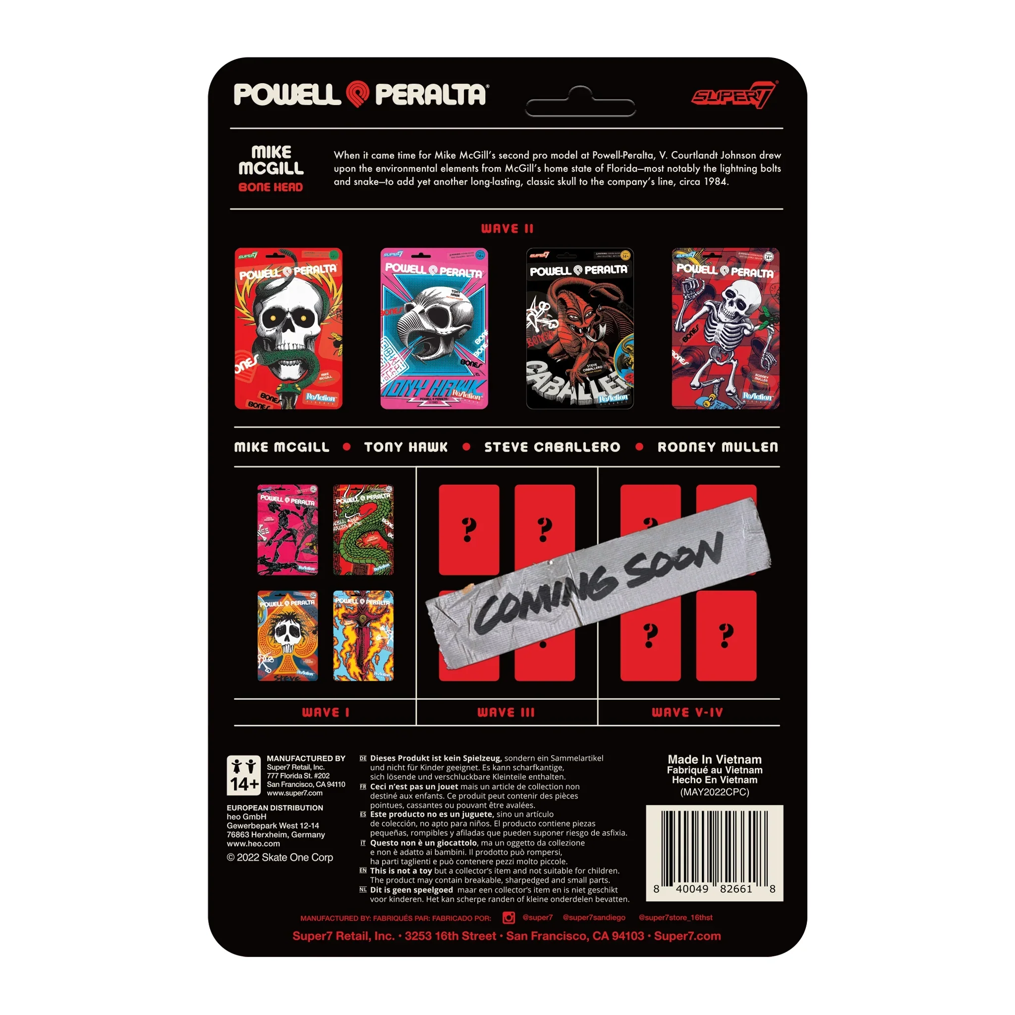 SUPER7 - Powell & Peralta ReAction Figure Wave 2 - Mike Mcgill - Image 3