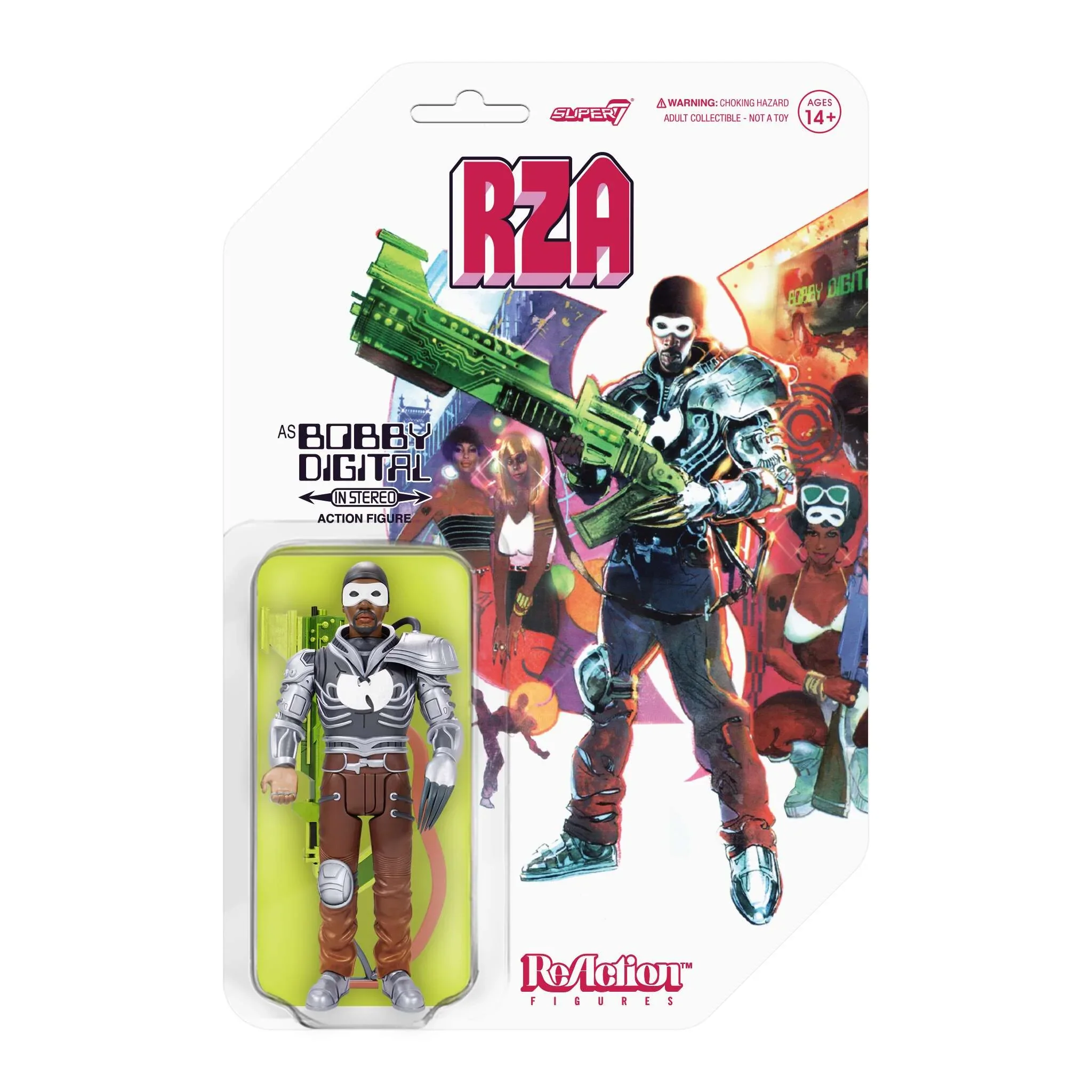 SUPER7 - RZA ReAction Figure - Bobby Digital