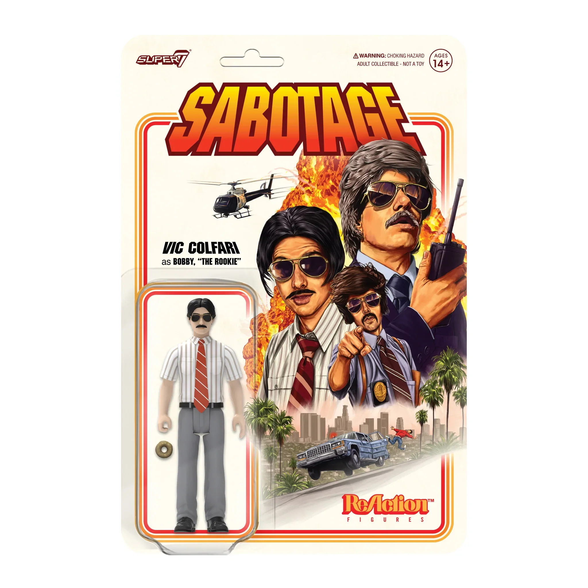 Super7 - Sabotage ReAction Figure - Vic Colfari